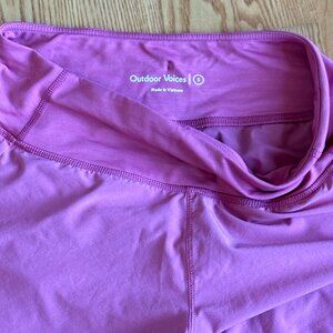 Outdoor Voices Pink Running Shorts